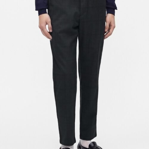 BOSS TAPERED - Chinos - black