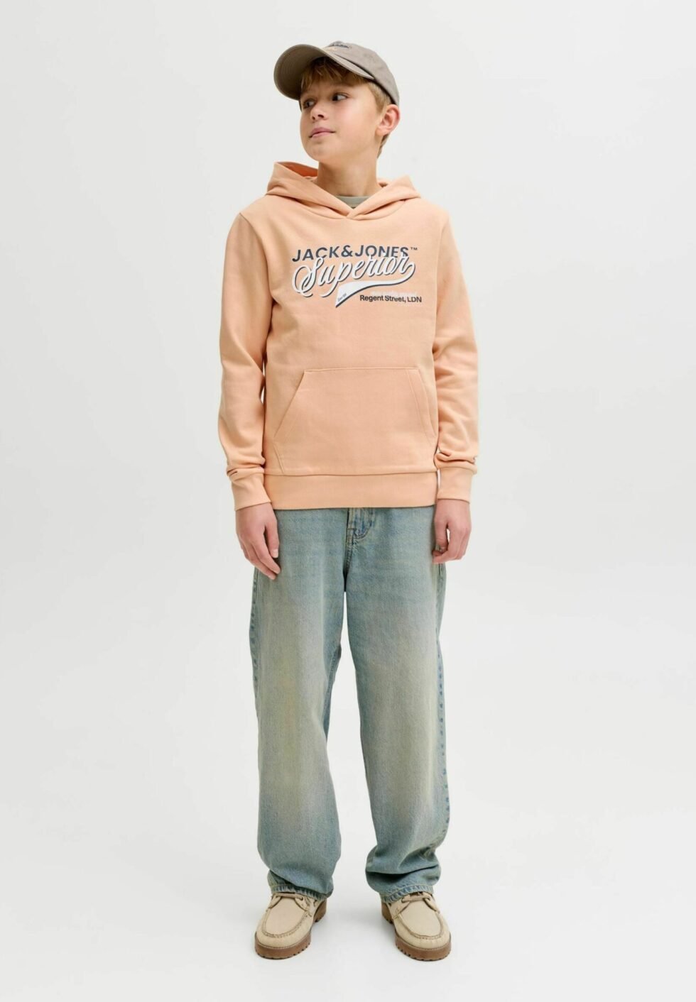 Jack & Jones Kids Junior - Hoodie - Beige