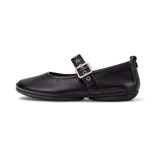 Camper RIGHT NINA - Ankle strap ballet pumps - BLACK