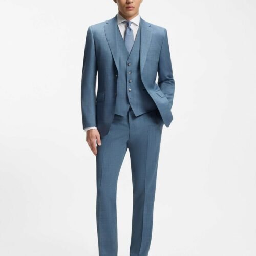 BOSS H-JECKSON-3PCS-263 SET - Suit - light blue nine