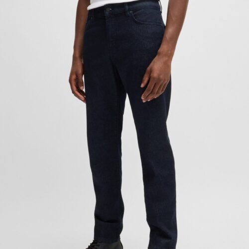 BOSS RE.MAINE BC-C - Straight leg jeans - dark blue three