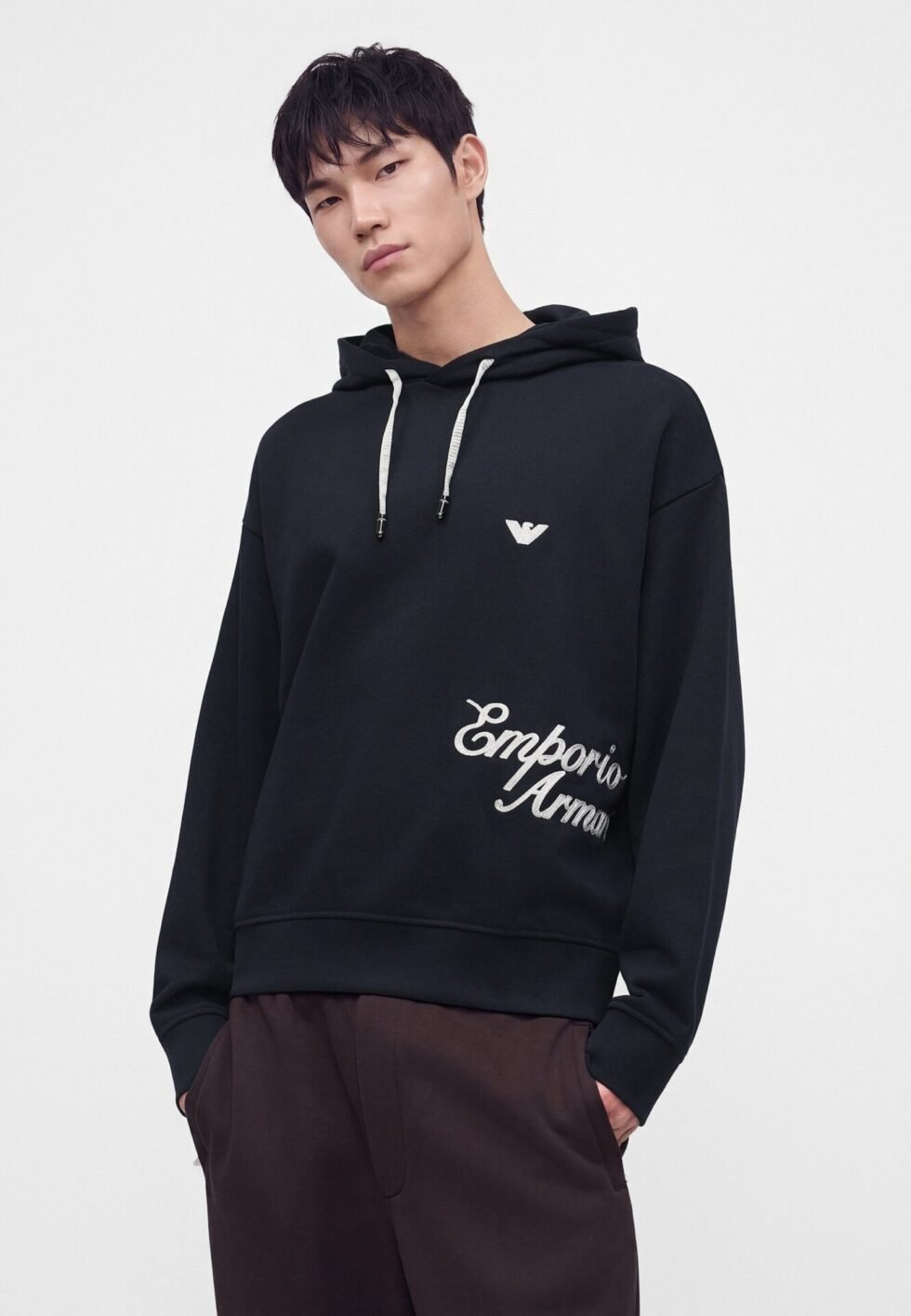 Emporio Armani Hoodie - black