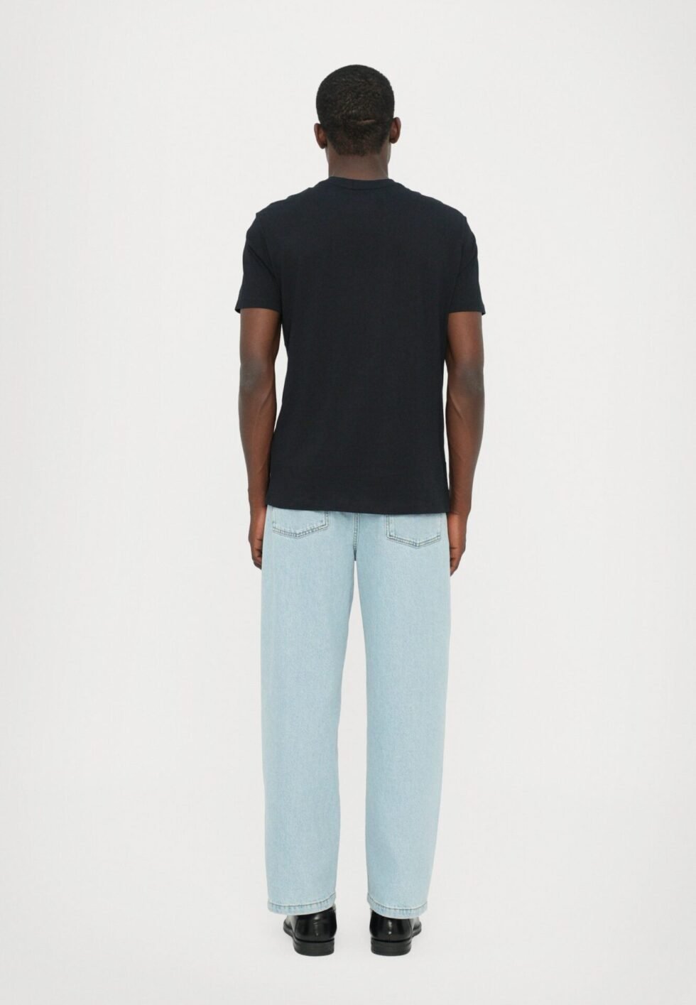 Armani Exchange T-SHIRT REGULAR FIT - Basic T-shirt - deep navy