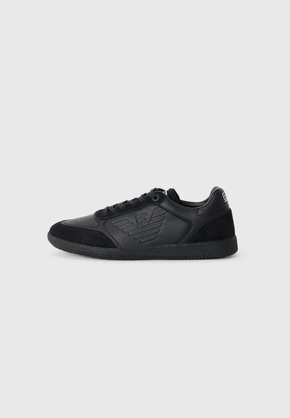 EA7 Emporio Armani HERITAGE EAGLE  - Trainers - triple black/white