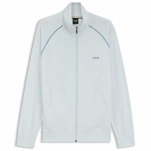 BOSS MIX&MATCH JACKET Z - Zip-up sweatshirt - open blue thirtynine