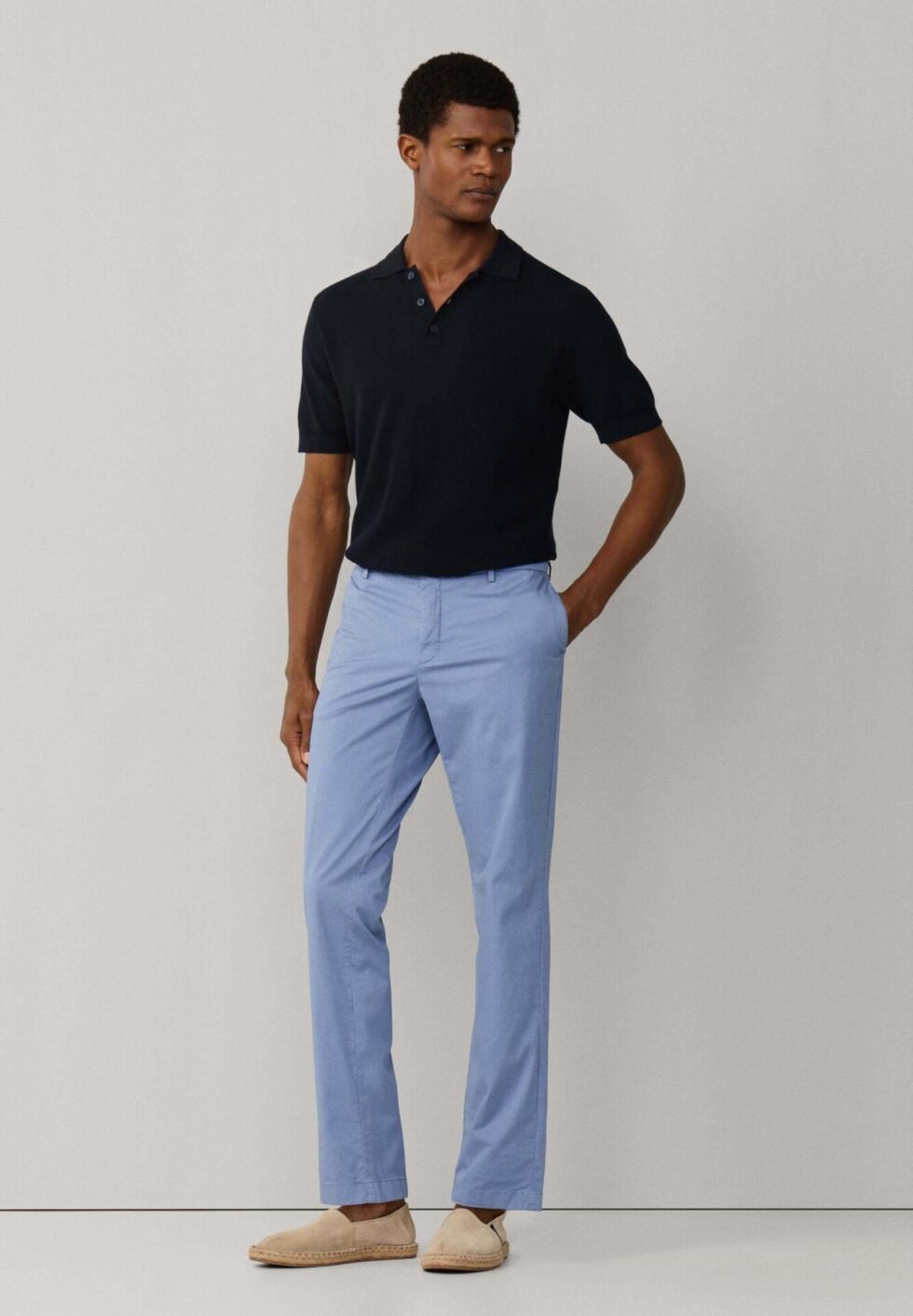 Hackett London ULTRA - Chinos - chambray blue