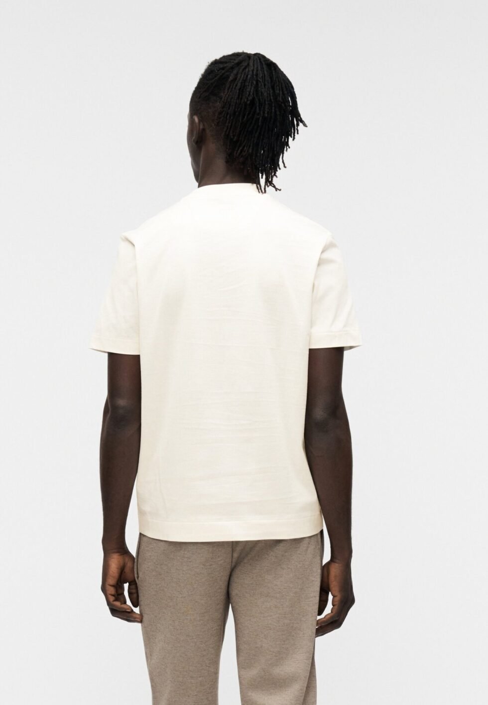 BOSS THOMPSON 243 - Print T-shirt - open white