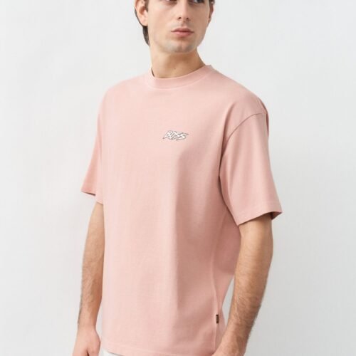 BOSS SURFWASH - Print T-shirt - open pink