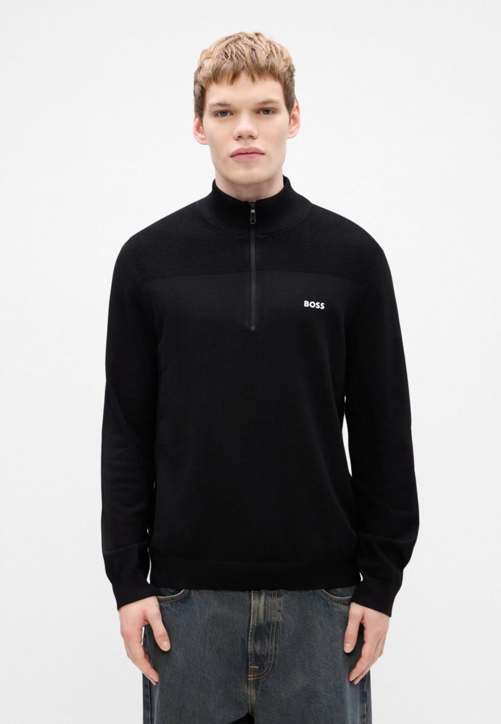 BOSS KN_MOMENTUM-X QZ - Jumper - black