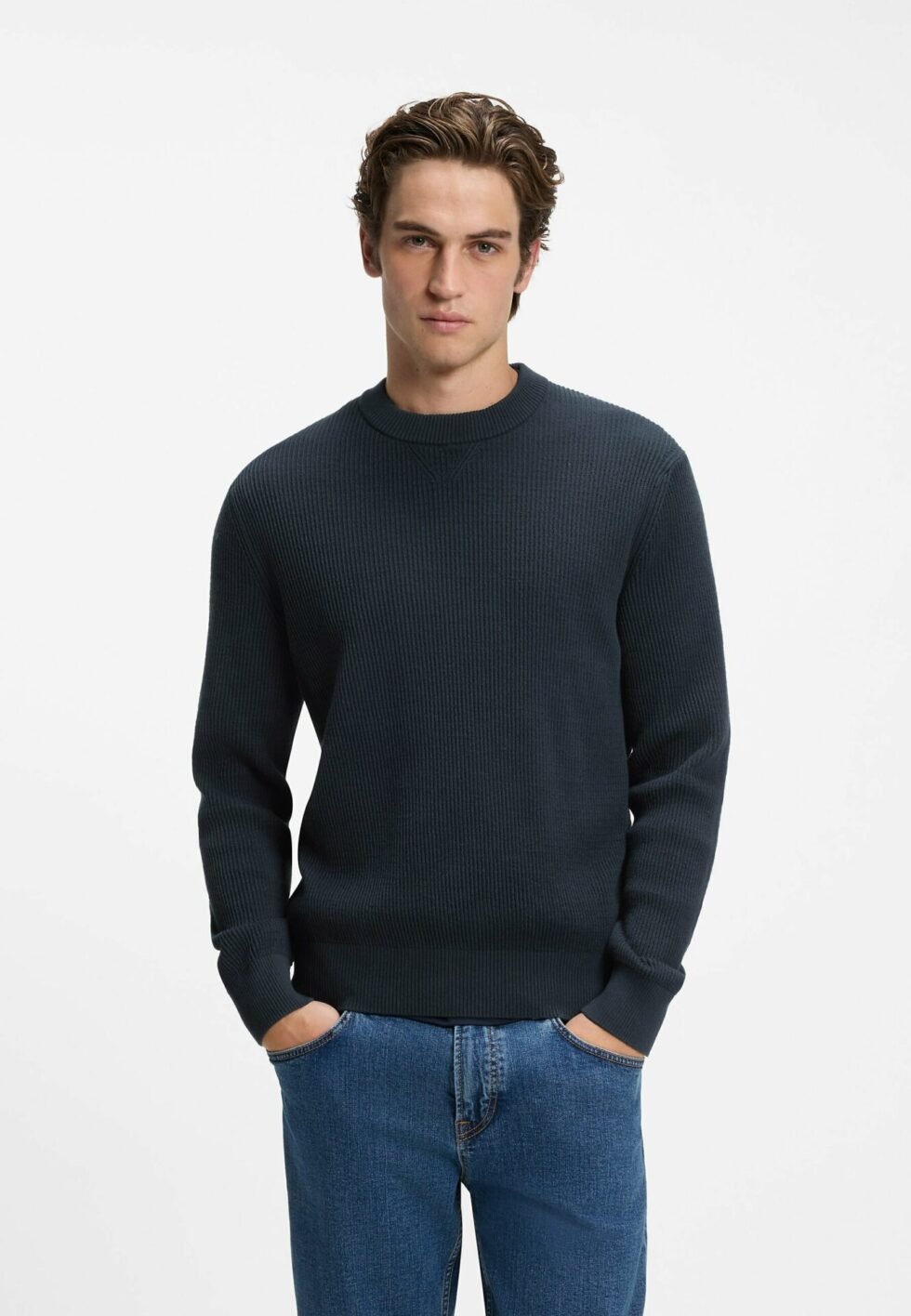 BOSS Jumper - dark blue four