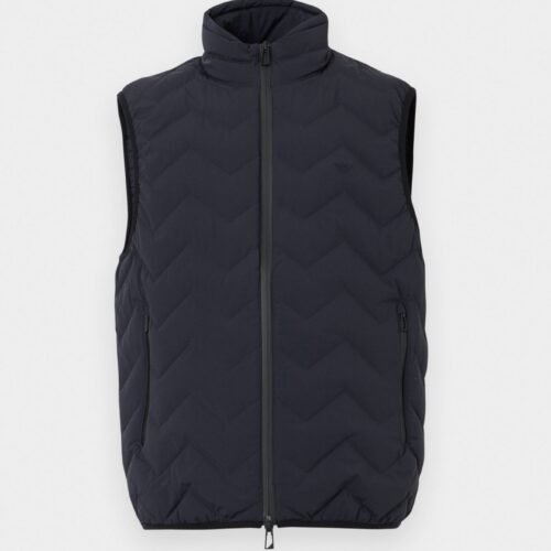 EMPORIO ARMANI Waistcoat - blu navy