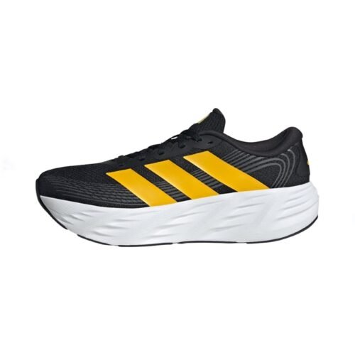 adidas Performance GALAXY 8 - Road running shoes - black/gold-coloured/grey