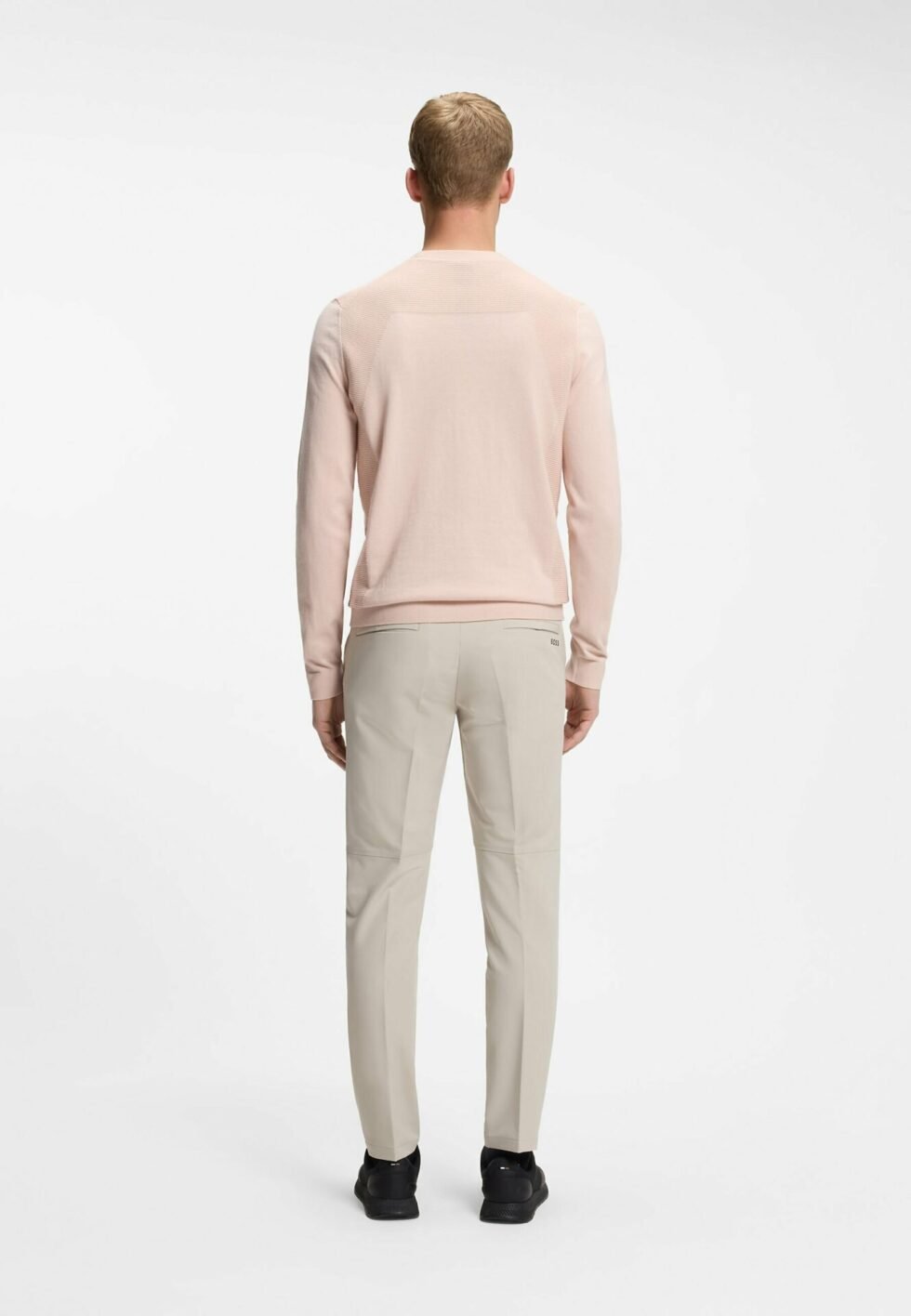 BOSS KN_MOMENTUM-LITE CN - Jumper - light orange five