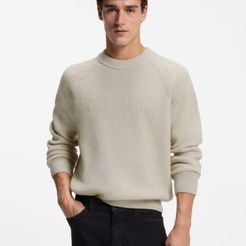 BOSS KEPLER - Jumper - light beige