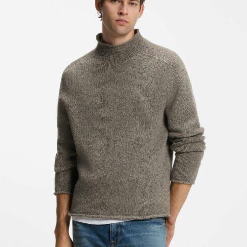 BOSS FIRAS_DB - Jumper - light brown eight
