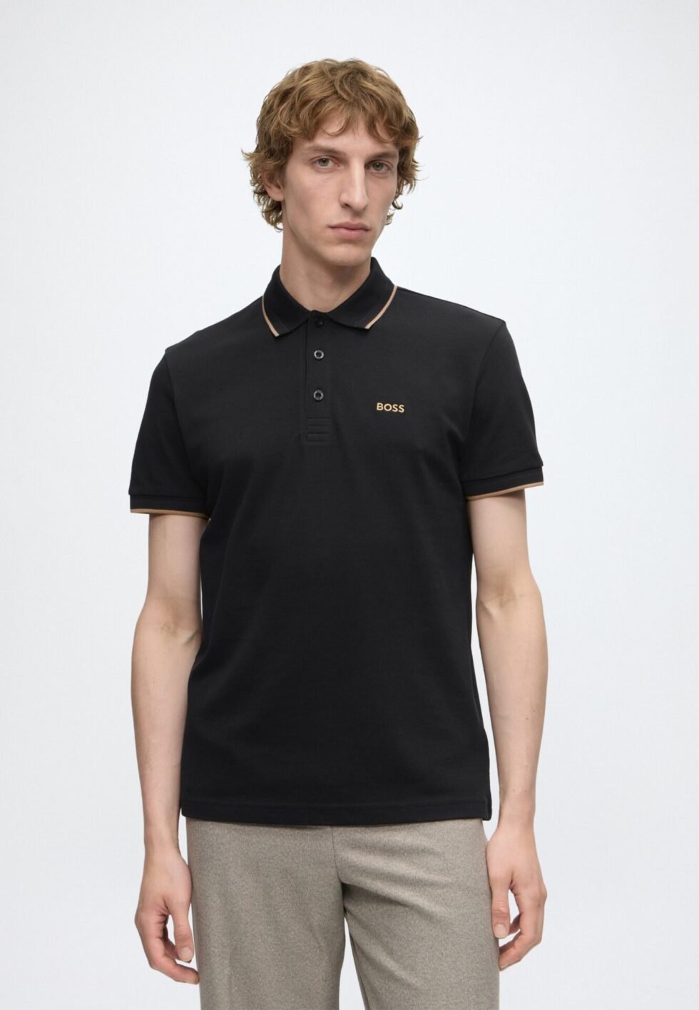 BOSS PADDY - Polo shirt - charcoal