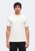 Salomon CHEST LOGO REGULAR TEE - Sports T-shirt - whisper white