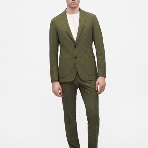 BOSS HANRY - Blazer jacket - open green