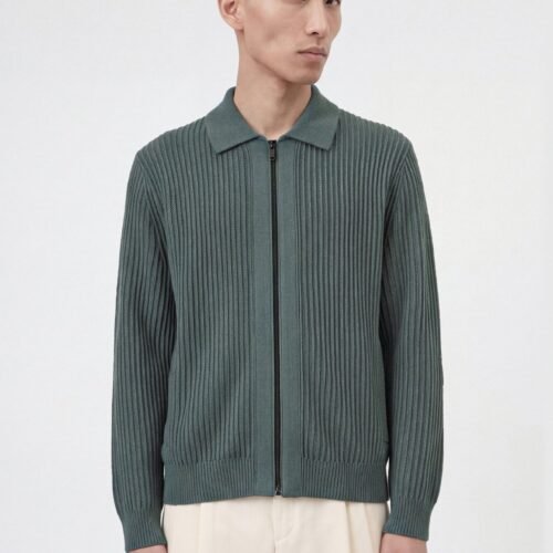 BOSS ASPENO - Cardigan - open green