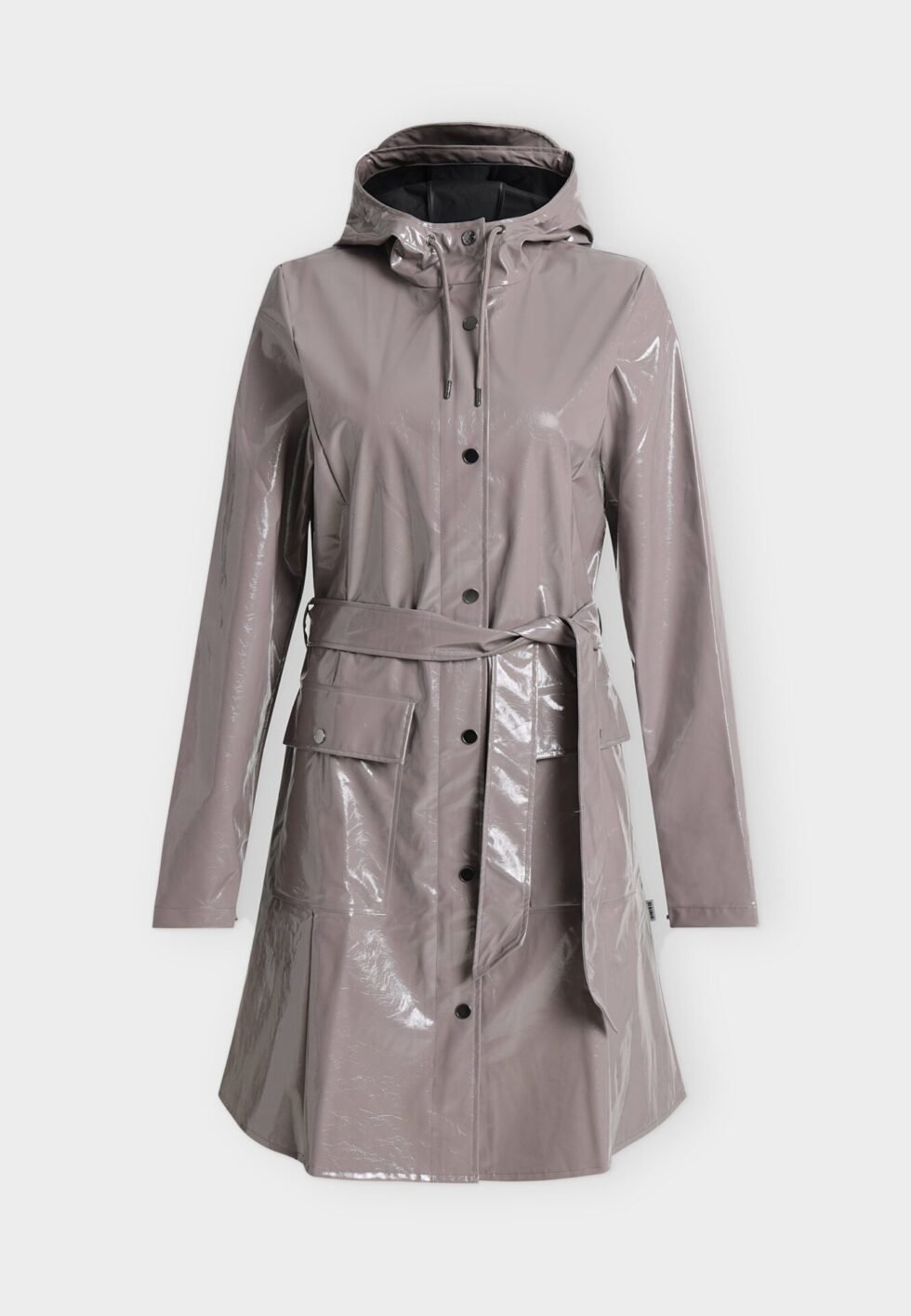 Rains CURVE UNISEX - Waterproof jacket - cinder glaze