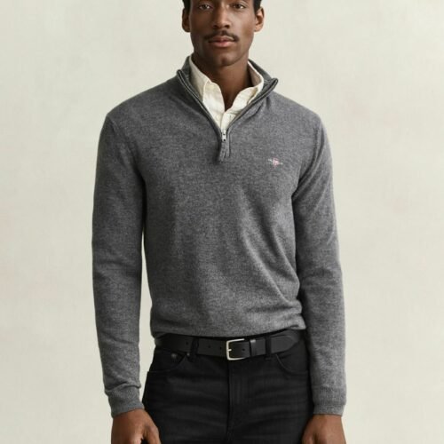 GANT Jumper - charcoal melange