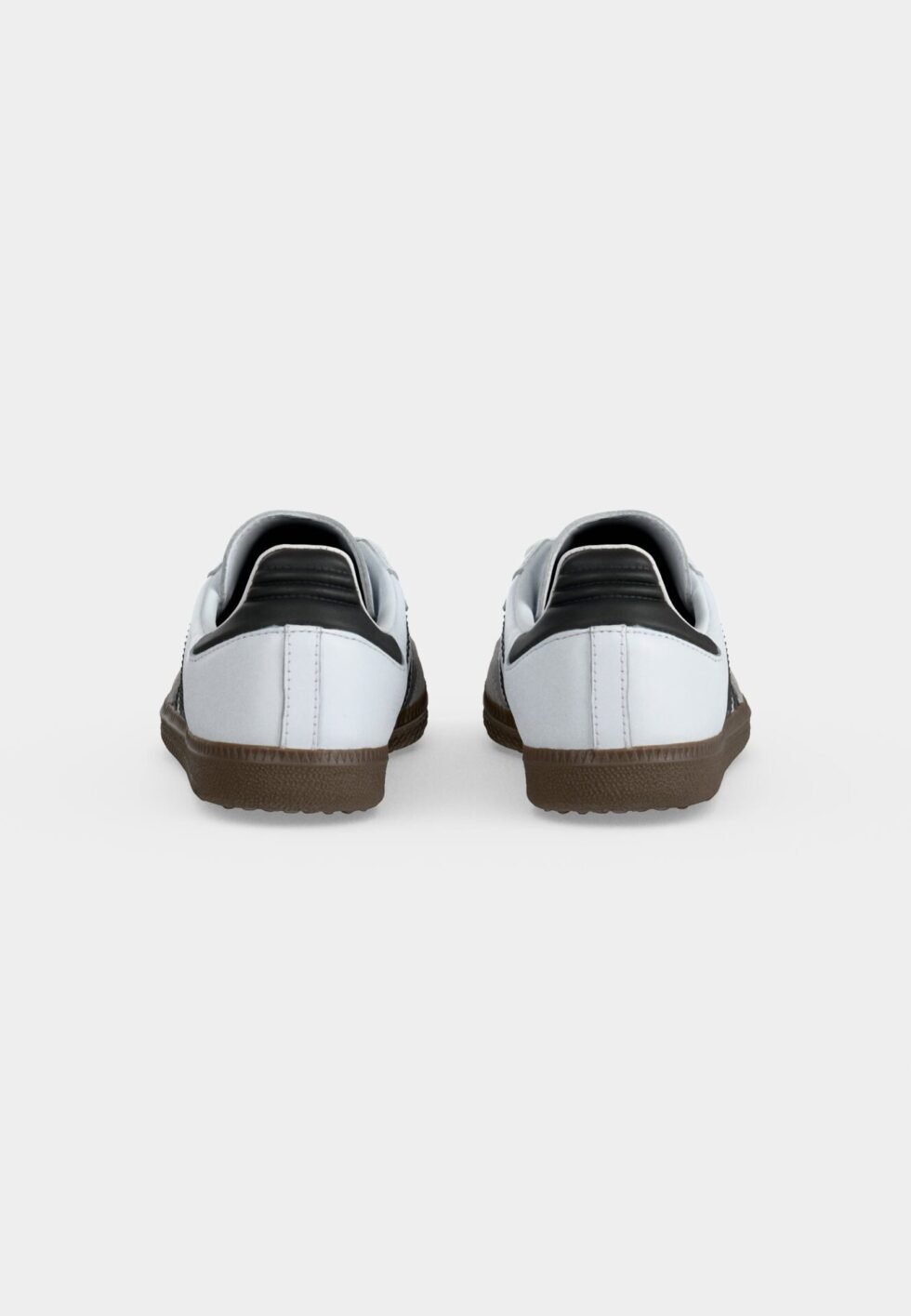 adidas Originals SAMBA OG UNISEX - Trainers - footwear white/core black/clear granit