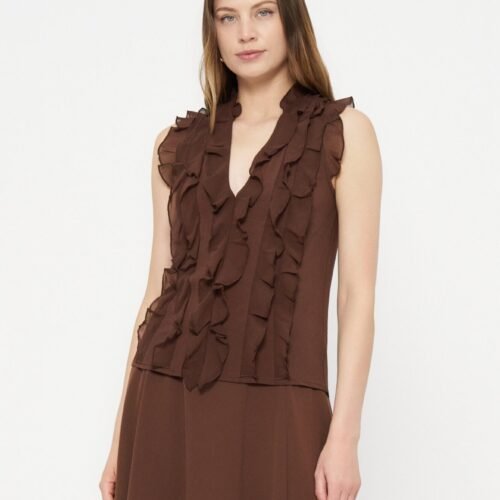 Anna Field by Zalando Top - shaved chocolate