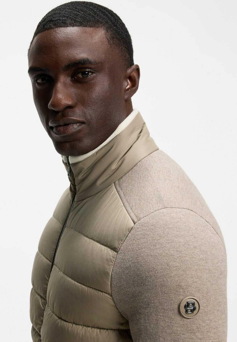 BOSS Light jacket - open brown