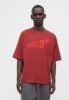 Palm Angels SUNSET LOOSE TEE - Print T-shirt - brick red/red