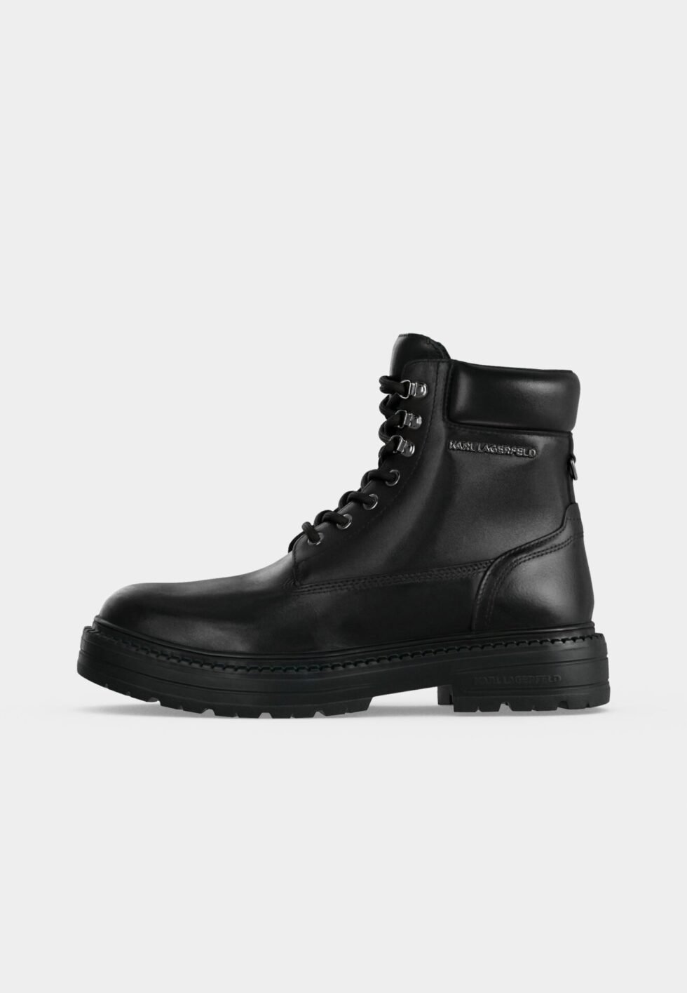 KARL LAGERFELD MILES WORK - Lace-up ankle boots - black