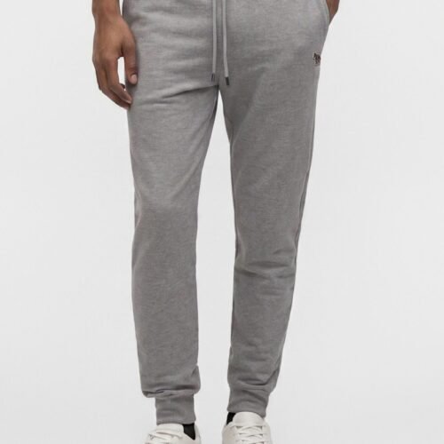 PS Paul Smith MENS SLIM ZEBRA - Tracksuit bottoms - grey melange