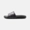 EA7 Emporio Armani VISIBILITY SLIPPER UNISEX - Pool slides - black/smoked pearl