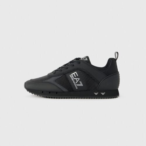 EA7 Emporio Armani CARBON - Trainers - triple black/silver-coloured