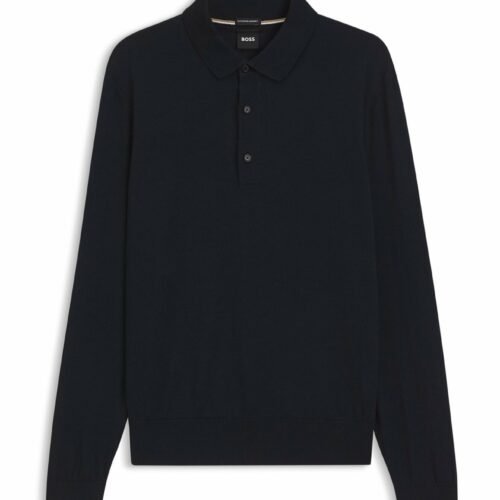 BOSS Polo shirt - dark blue four