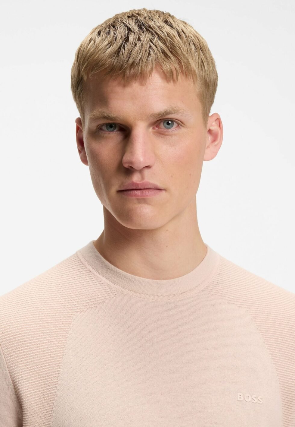 BOSS KN_MOMENTUM-LITE CN - Jumper - light orange five