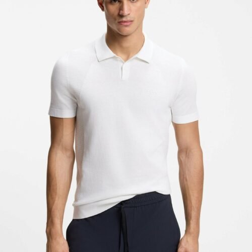 BOSS KN_MOMENTUM-LITE PS - Polo shirt - white