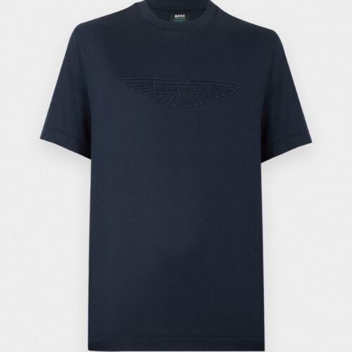 BOSS THOMPSON 243 - Print T-shirt - dark blue