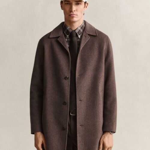 GANT HANDSTITCHED TOP COAT - Short coat - shadow brown