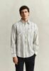 GANT RELAXED FIT DOBBY STRIPED SHIRT - Shirt - sand