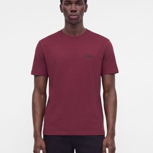 BOSS TEE - Basic T-shirt - dark pink