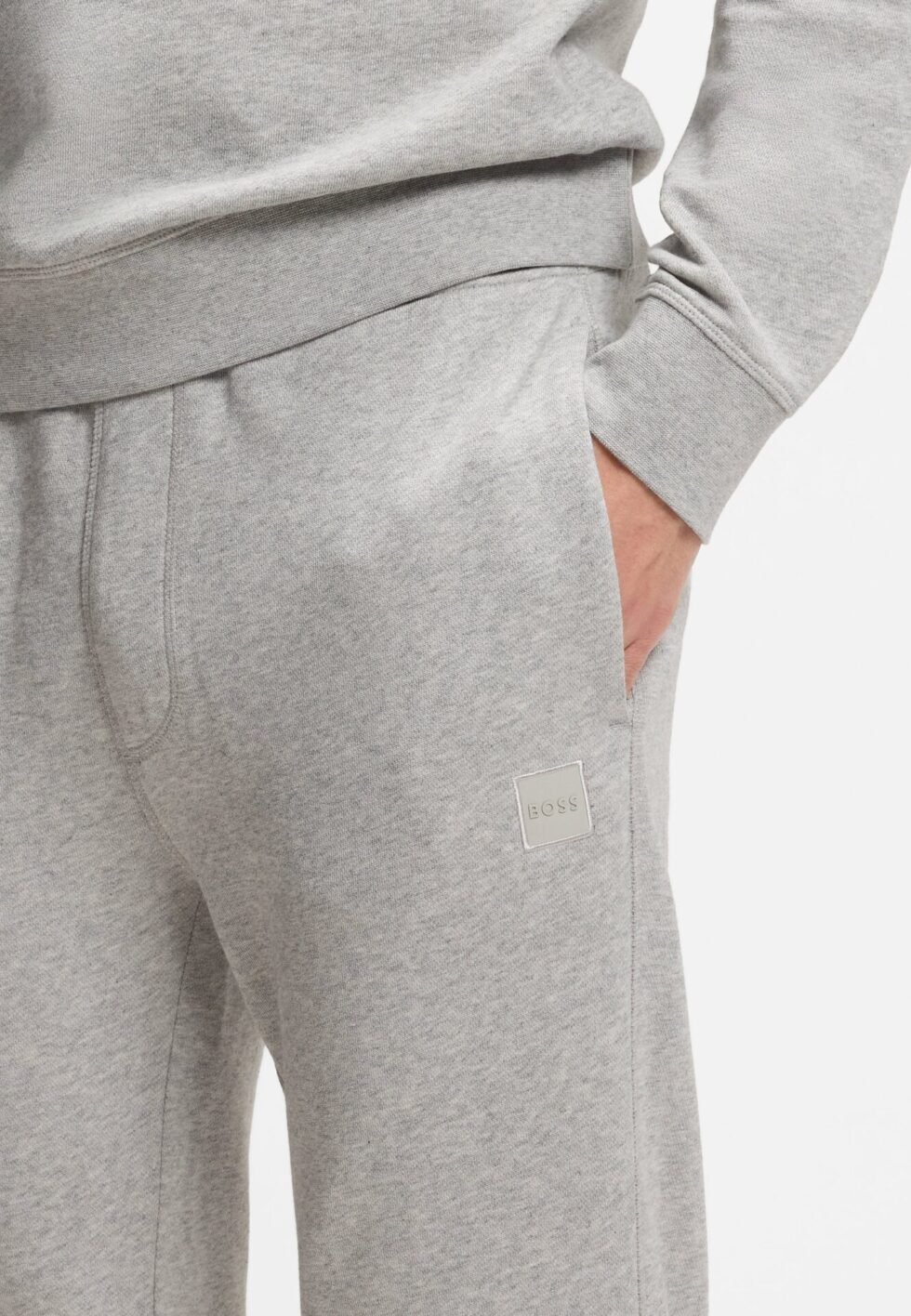 BOSS SESTART - Tracksuit bottoms - open grey