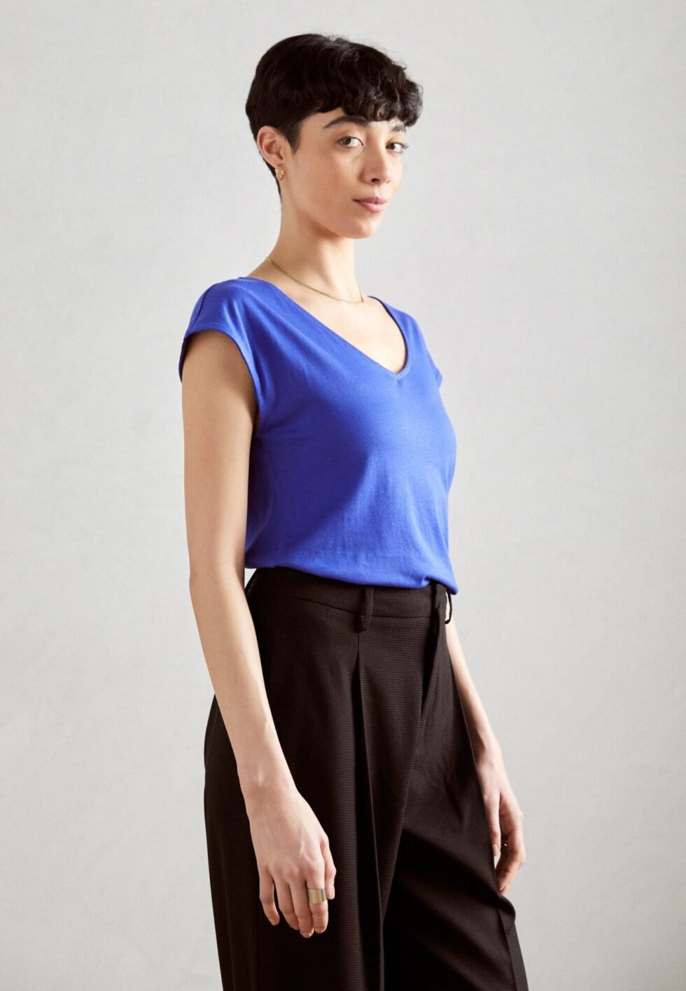 Anna Field by Zalando Basic T-shirt - clematis blue