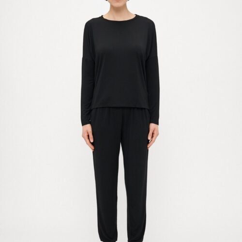 Anna Field by Zalando MODAL PJ SET - Pyjama set - black