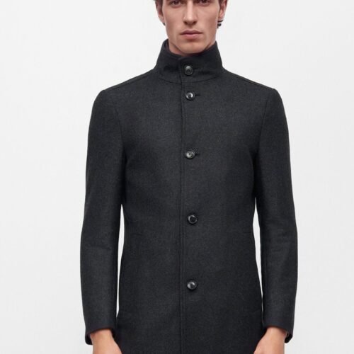 BOSS HYDE - Classic coat - medium grey