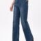 Anna Field by Zalando HIGH RISE SAILOR WIDE LEG - Wide leg - blue denim