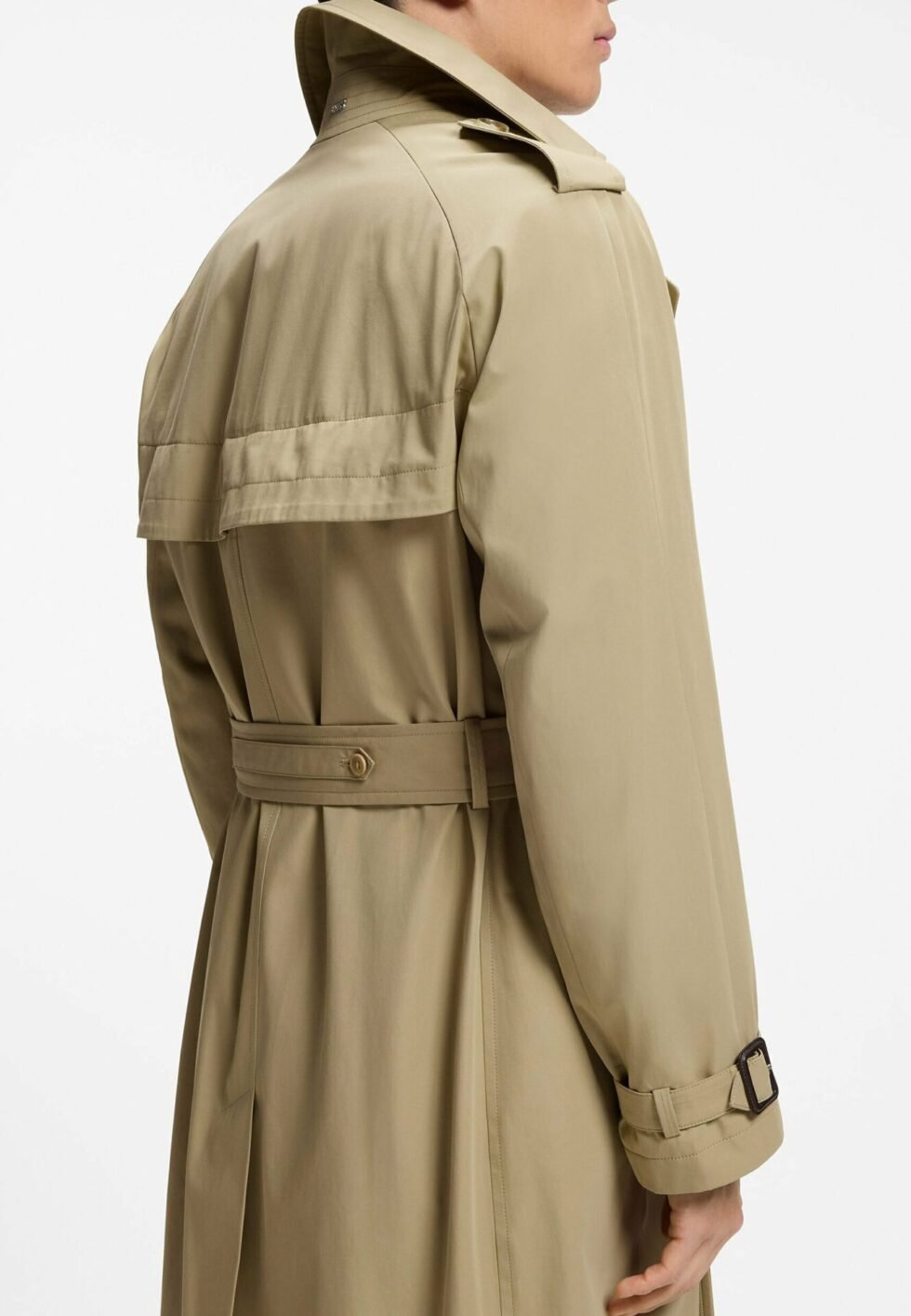 BOSS H-JAREDTRENCHB1_263F - Trenchcoat - khaki five