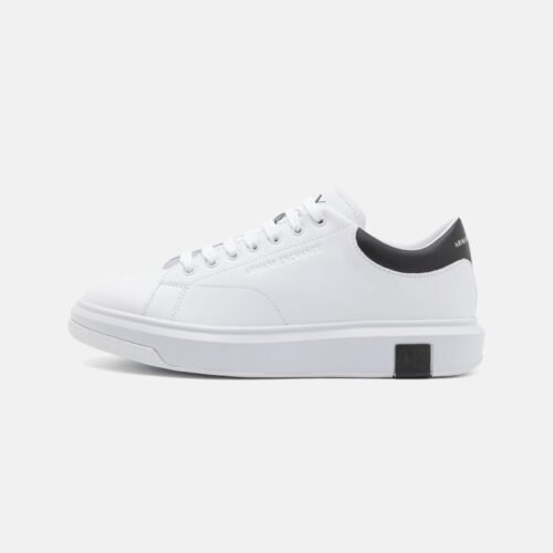Armani Exchange VENICE - Trainers - white/black