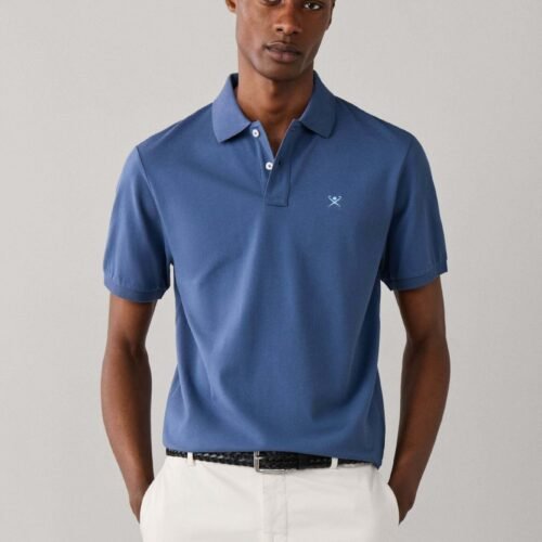 HACKETT LONDON POLO SHIRT SLIM FIT LOGO - Polo shirt - airforce blue
