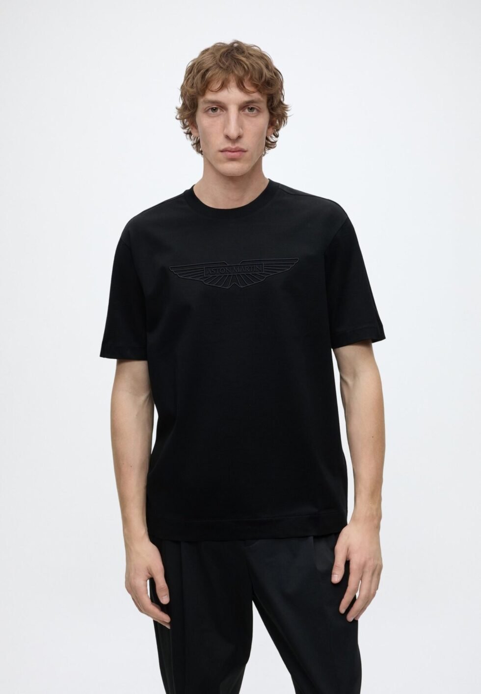 BOSS X ASTON MARTIN - Basic T-shirt - black