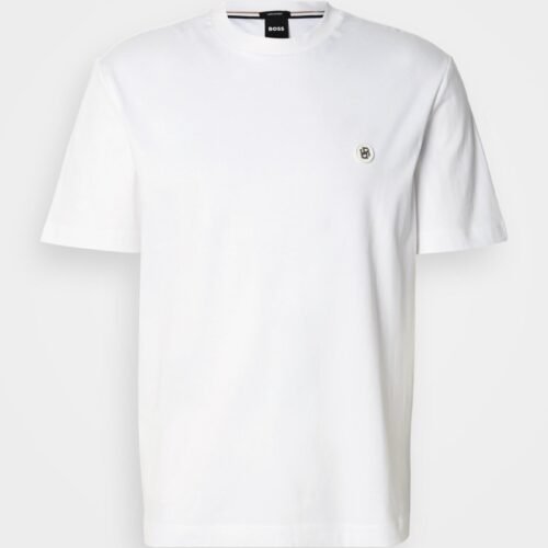 BOSS TAUT - Basic T-shirt - white